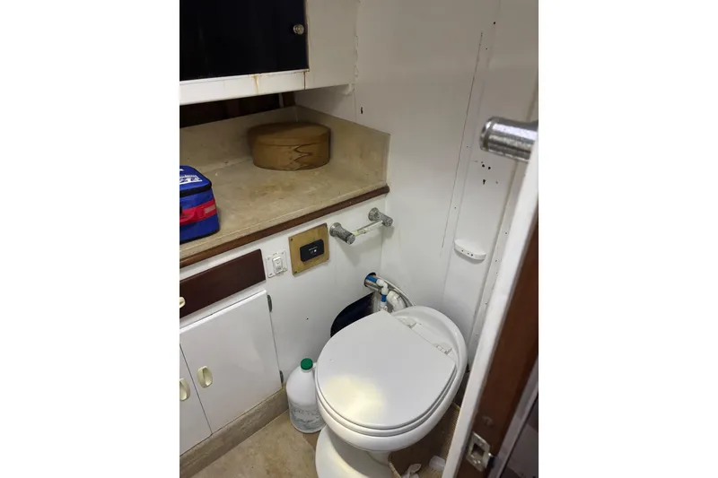 Slide: The Image of Plaque on 1962 Kettenburg Sloop, hull #9, named "Flare," built by Kettenburg. - 18