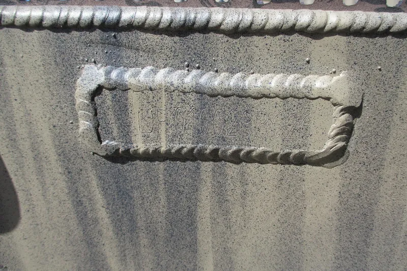 Slide: The Image of Close-up of a welded metal surface on a 2026 Gator Tail 1754 Extreme. - 12