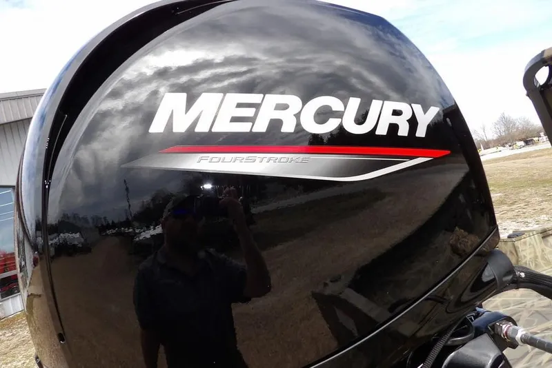 Slide: The Image of Mercury FourStroke engine on 2026 Crestliner 1870 Retriever FCC boat. - 27