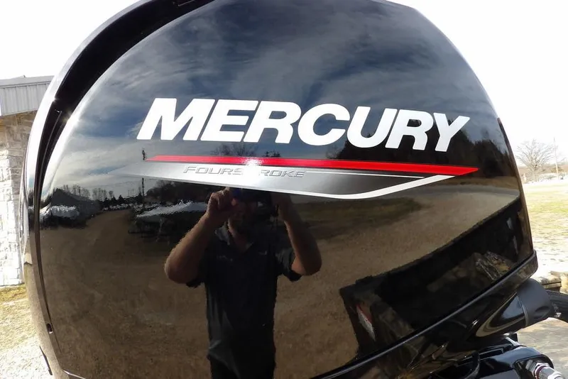 Slide: The Image of Mercury FourStroke engine on 2026 Crestliner 1870 Retriever FCC boat. - 29