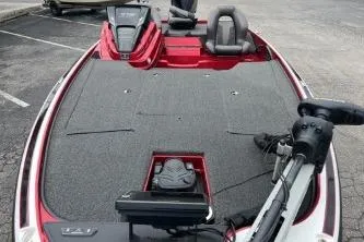 Slide: The Image of 2021 Nitro Z19 Pro fishing boat with spacious deck and modern equipment. - 6