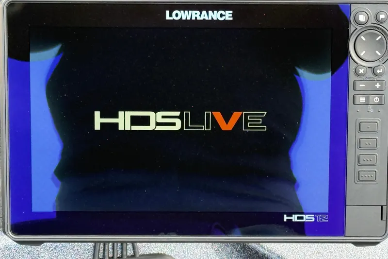 Slide: The Image of Lowrance HDS Live 12 display on 2015 Lund 202 Pro-V GL boat. - 11