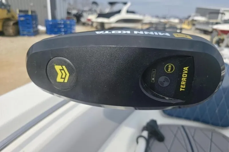 Slide: The Image of Minn Kota Terrova motor on 2012 Sea Fox 226 Center Console boat. - 11