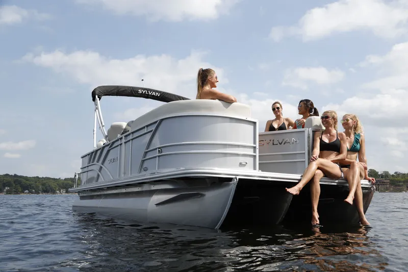 The Image of Sylvan Mirage 8520 Party Fish 2026 on water with friends. - 0