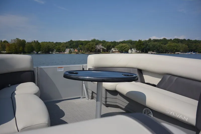 Slide: The Image of Sylvan Mirage 8520 Party Fish 2026 on a serene lake. - 2