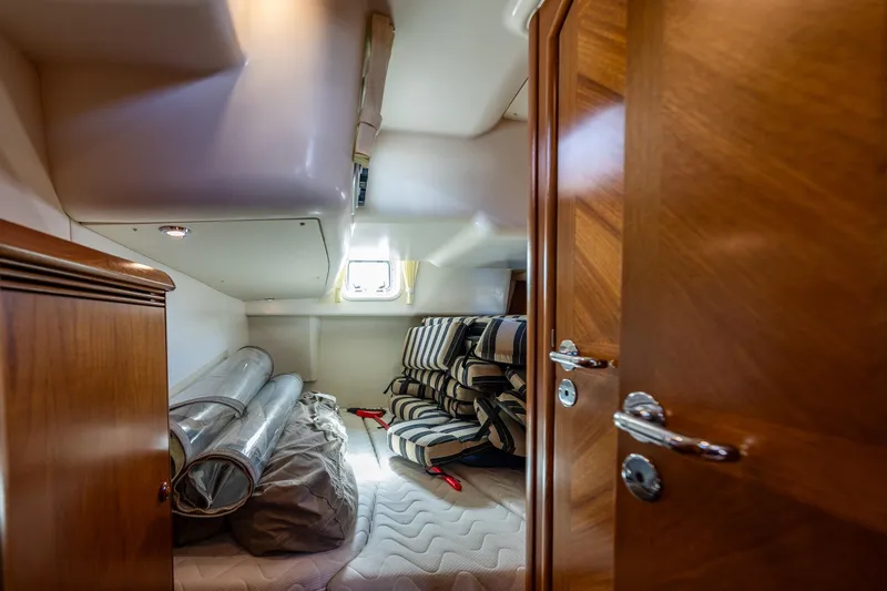 Slide: The Image of Luxurious bathroom interior of 2009 Jeanneau Sun Odyssey 54 DS yacht with sink and mirror. - 34