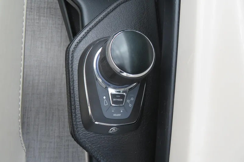 Slide: The Image of Close-up of control knob in Avalon Excalibur 2026. - 44