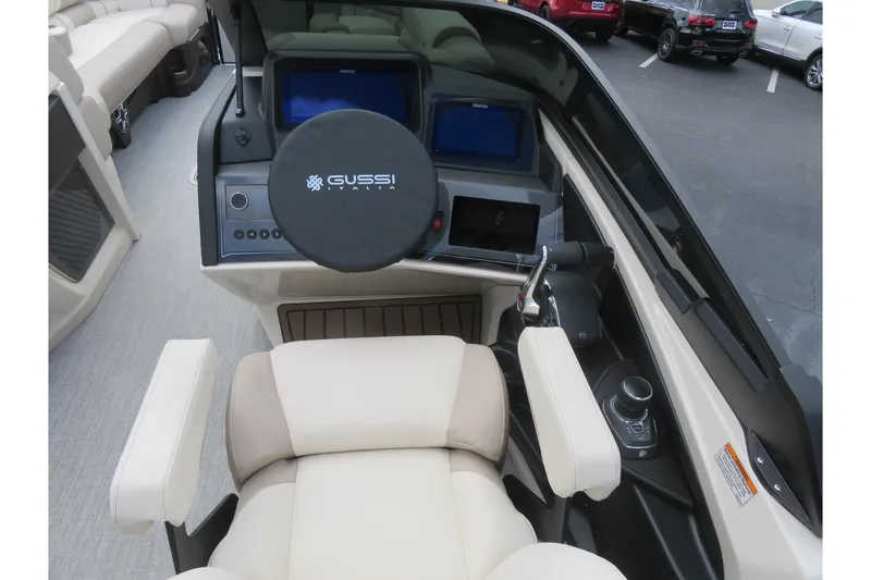 Slide: The Image of Avalon 2026 Avalon 27’ Excalibur LTD Elite Tritoon | Twin Mercury 400 V10s | Joystick | Performance Pontoon 2026 - 51