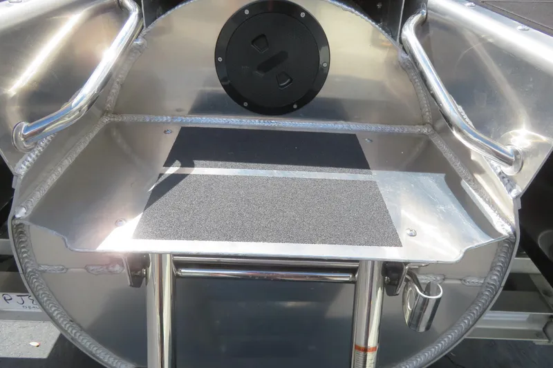 Slide: The Image of Avalon 2026 Avalon 27’ Excalibur LTD Elite Tritoon | Twin Mercury 400 V10s | Joystick | Performance Pontoon 2026 - 73