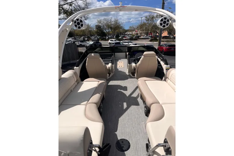 Slide: The Image of Interior view of 2026 Avalon Excalibur LTD Quad Lounger. - 8