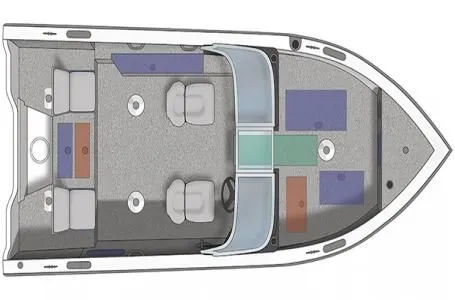 Slide: The Image of Crestliner Fish Hawk 1850 WT w/ 175HP Mercury ProXS! 2026 - 2