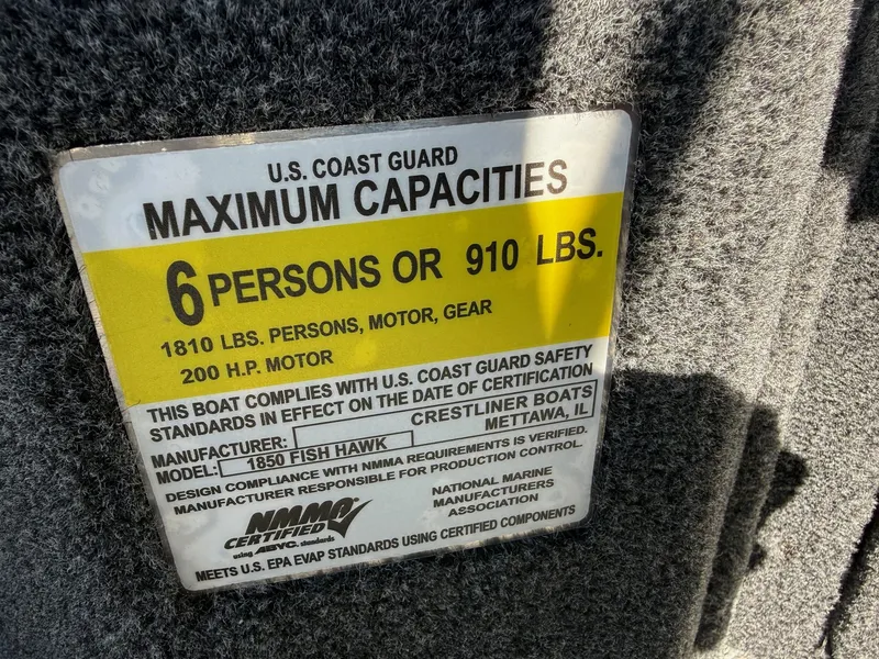 Slide: The Image of Crestliner Fish Hawk 1850 WT w/ 175HP Mercury ProXS! 2026 - 7