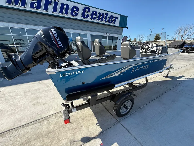Slide: The Image of Lund 1600 Fury SS w/ 40HP Mercury! 2026 - 7