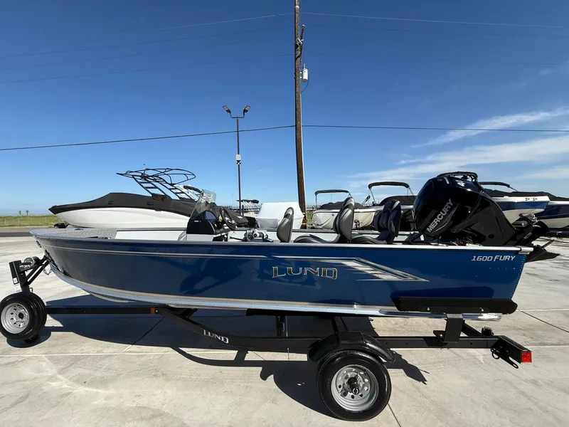 Slide: The Image of Lund 1600 Fury SS w/ 40HP Mercury! 2026 - 8