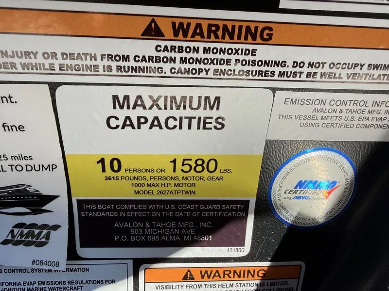 Slide: The Image of Avalon Excalibur LTD Quad Lounger Shift Windshield - 27 FT w/ Twin 425HP Mercury V10's! 2026 - 16