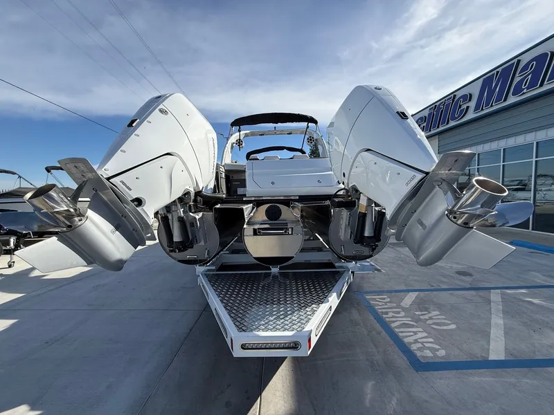 Slide: The Image of Avalon Excalibur Carbon Series Elite Windshield - 27 FT w/ Twin 425 Mercury's & JOYSTICK Controls! 2026 - 4