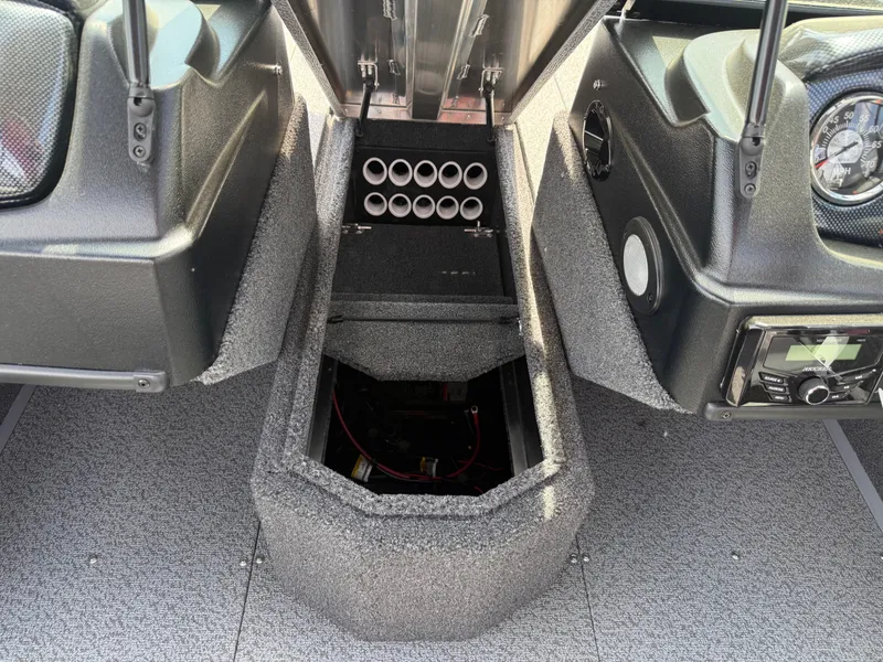 Slide: The Image of Lowe Fishing Machine Walk Thru FM 1775 WT w/ 115HP Mercury! 2026 - 12