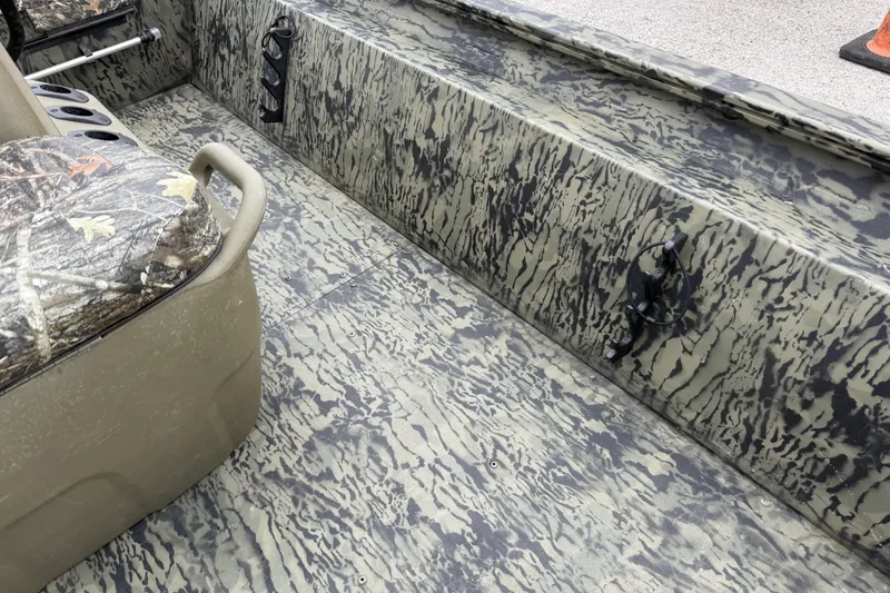 Slide: The Image of 2025 Tracker Grizzly 1860 MVX CC boat on trailer at Cransh Auto Sales. - 48