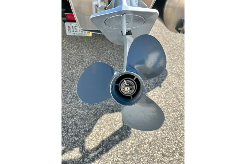 Slide: The Image of Propeller of 2023 Flagship 200 Lounge Lounger on asphalt background. - 12