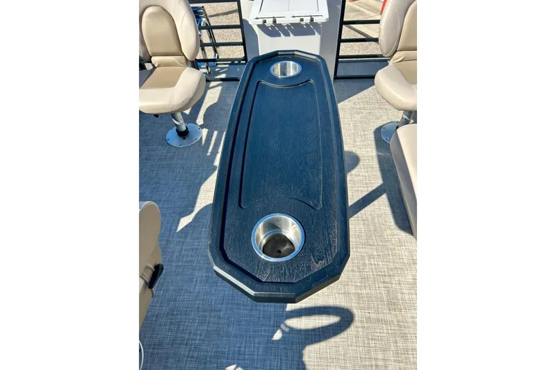 Slide: The Image of 2023 Flagship 200 Lounge Lounger with sleek table and comfortable seating. - 27