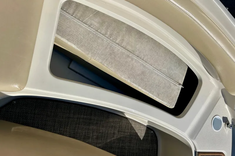 Slide: The Image of Mercury MerCruiser V8 engine in a 2000 Sea Ray 240 Sundeck boat. - 27