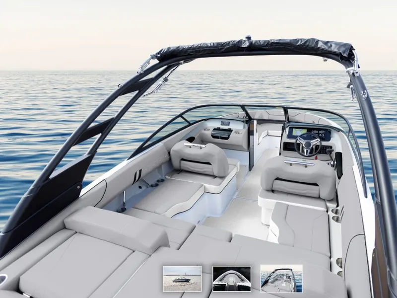 Slide: The Image of Interior view of 2026 Regal LS2 Surf Ultimate boat. - 3