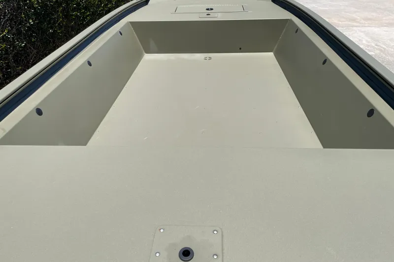 Slide: The Image of 2026 Tracker Grizzly 1648 Utility boat interior, showcasing spacious and durable design. - 9