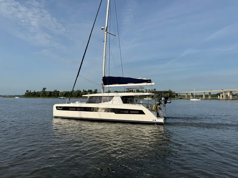 Slide: The Image of Leopard 45 catamaran - BELLA VITA - 2