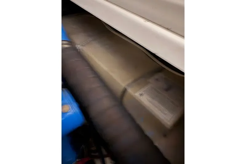 Slide: The Image of Engine of a 1994 Tiara Yachts 3100 Open, featuring Crusader 7.4L V8. - 45