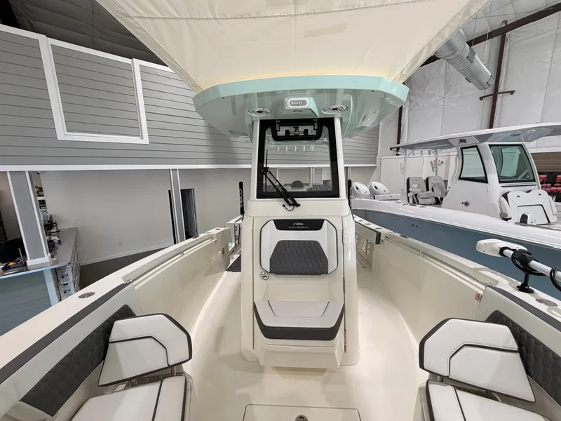 Slide: The Image of Interior view of 2026 Cobia 245 Center Console boat. - 18