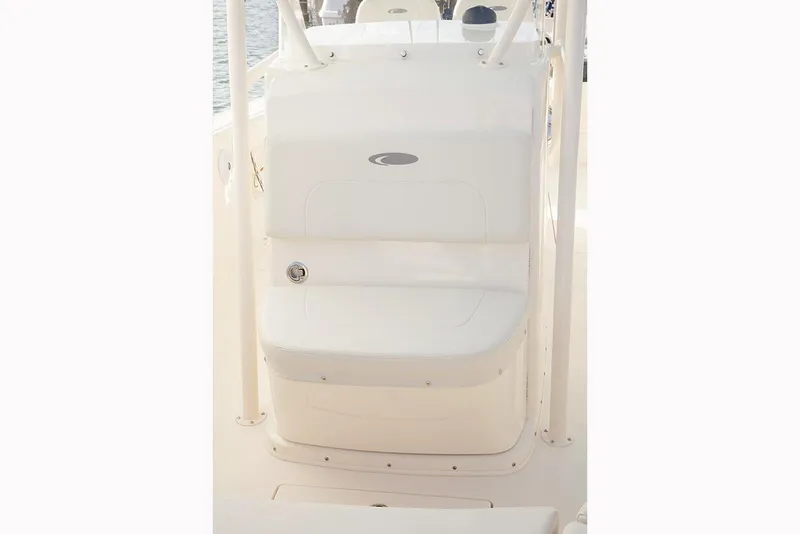 Slide: The Image of Manufacturer Provided Image: 2017 Cobia 277 Center Console boat seating and console area. - 15