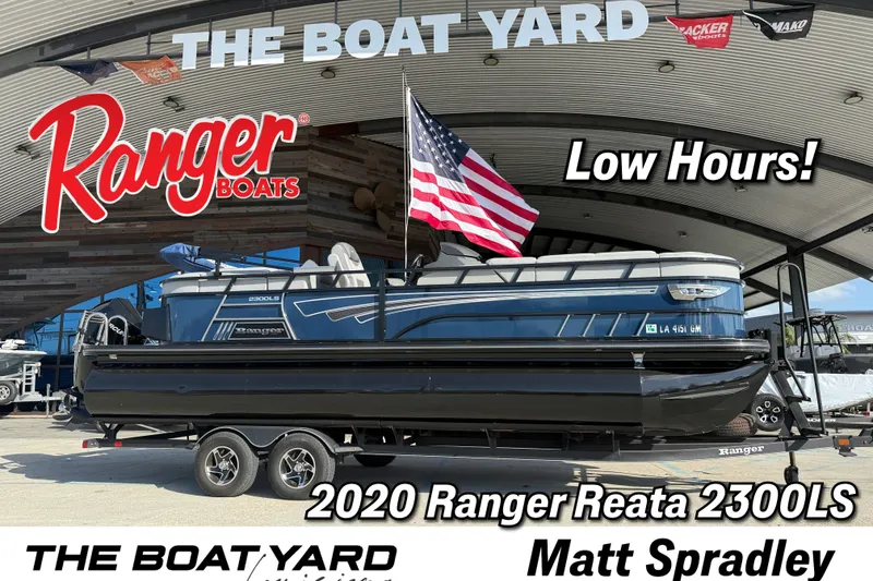 The Image of 2020 Ranger Reata 2300LS boat with low hours at The Boat Yard. - 1