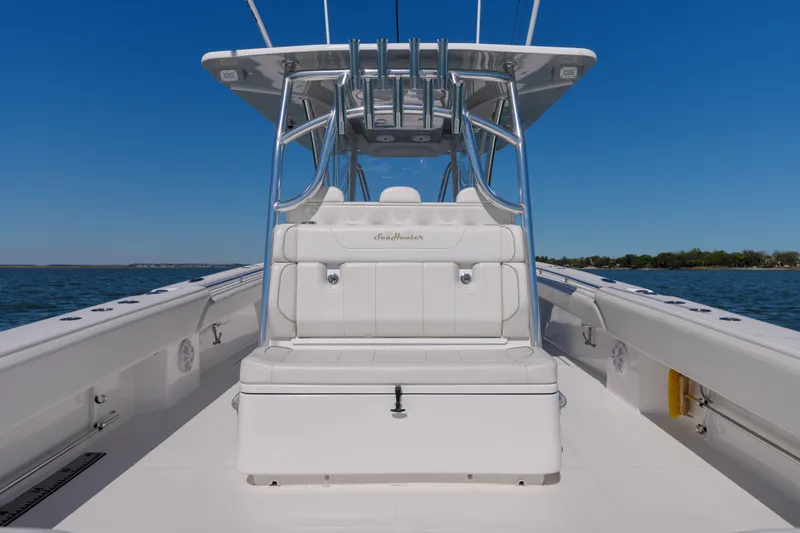 Slide: The Image of SeaHunter 38 Reel Escape- Forward Seating - 40