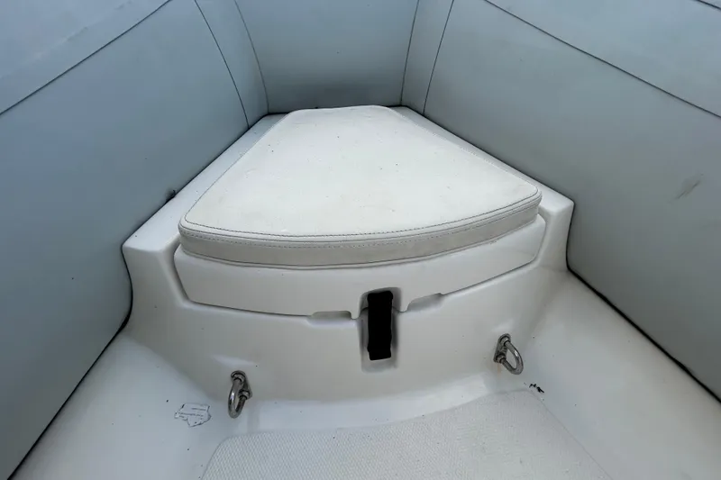 Slide: The Image of 2021 AB Inflatables Mares 10 VSX boat interior seating detail. - 32