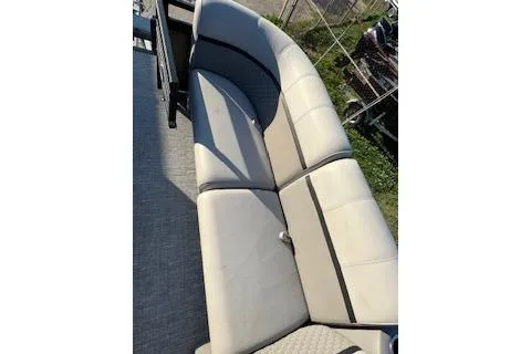 Slide: The Image of 2023 Angler Quest 8522 All Sport boat with comfortable seating. - 19