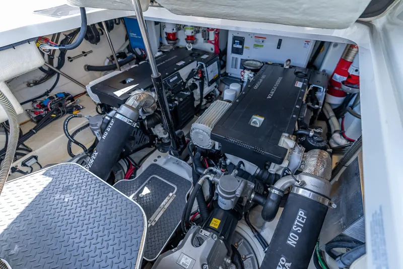 Slide: The Image of Engine room of 2022 Formula 40 Performance Cruiser with Volvo Penta engines. - 43