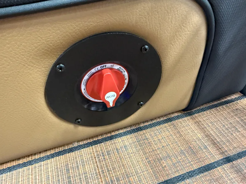 Slide: The Image of Bentley Pontoons Elite 223 Admiral Quad Lounge Tritoon 2026 - 26