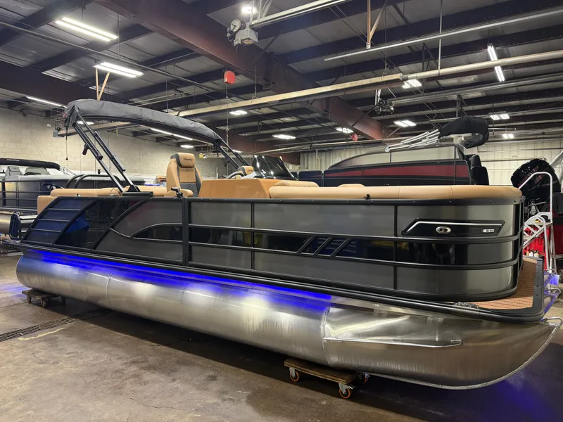 Slide: The Image of Bentley Pontoons Elite 223 Admiral Quad Lounge Tritoon 2026 - 53