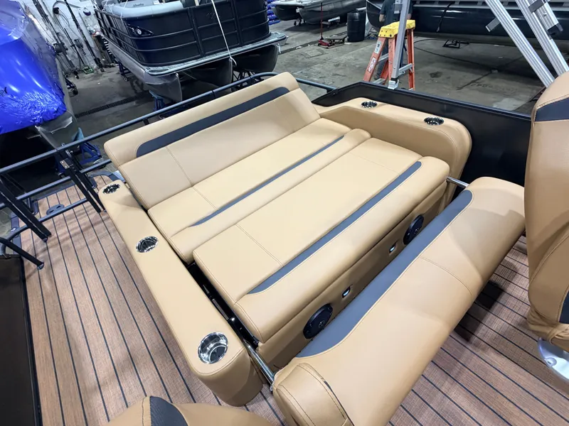 Slide: The Image of Bentley Pontoons Legacy 220 Swingback Pontoon $38995 2026 - 13