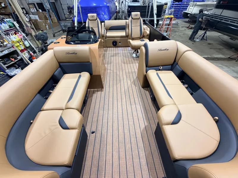 Slide: The Image of Bentley Pontoons Legacy 220 Swingback Pontoon $38995 2026 - 17