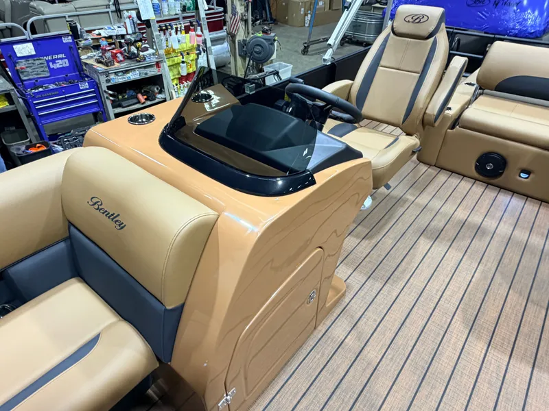 Slide: The Image of Bentley Pontoons Legacy 220 Swingback Pontoon $38995 2026 - 21