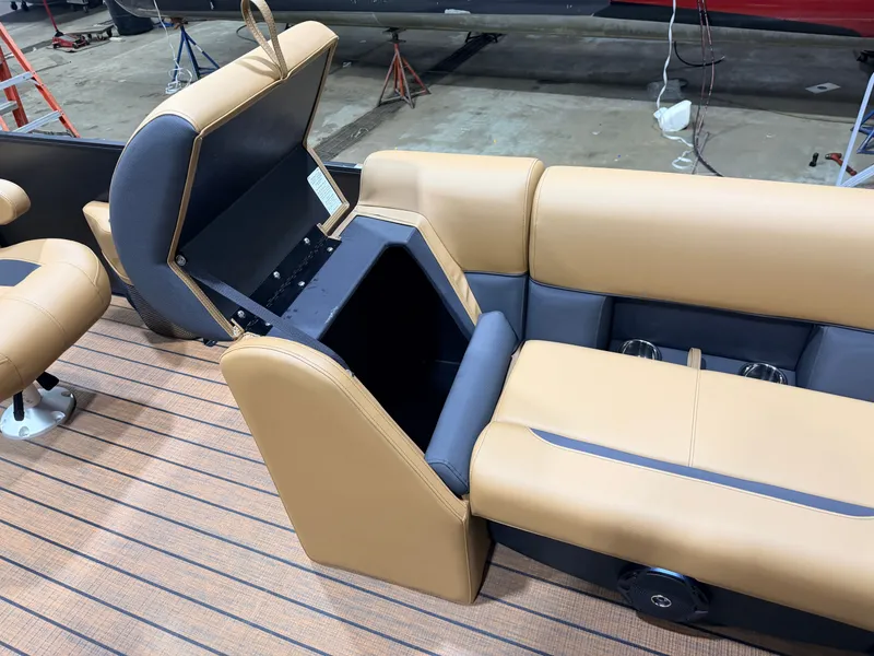 Slide: The Image of Bentley Pontoons Legacy 220 Swingback Pontoon $38995 2026 - 23