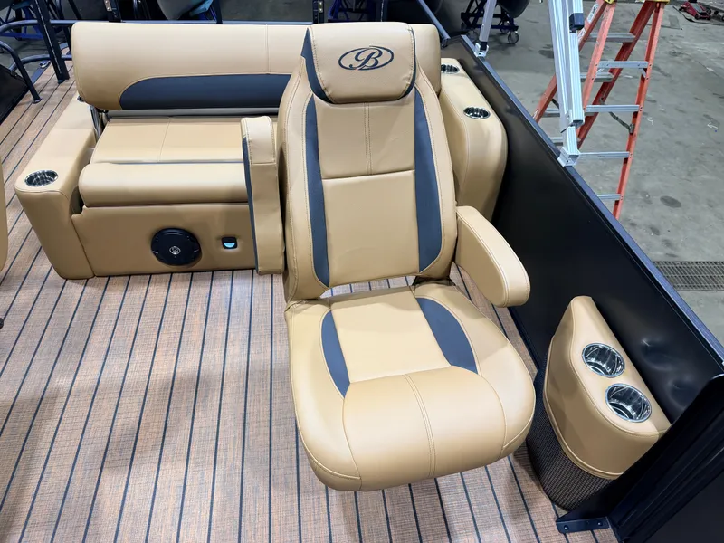Slide: The Image of Bentley Pontoons Legacy 220 Swingback Pontoon $38995 2026 - 26