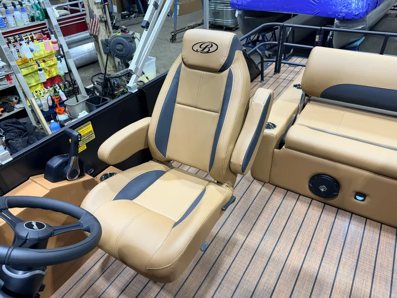 Slide: The Image of Bentley Pontoons Legacy 220 Swingback Pontoon $38995 2026 - 28