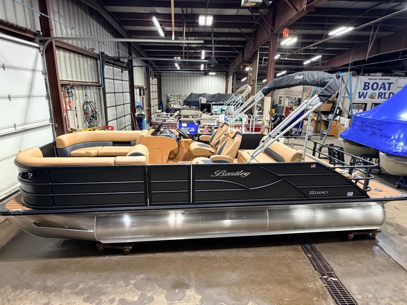 Slide: The Image of Bentley Pontoons Legacy 220 Swingback Pontoon $38995 2026 - 3