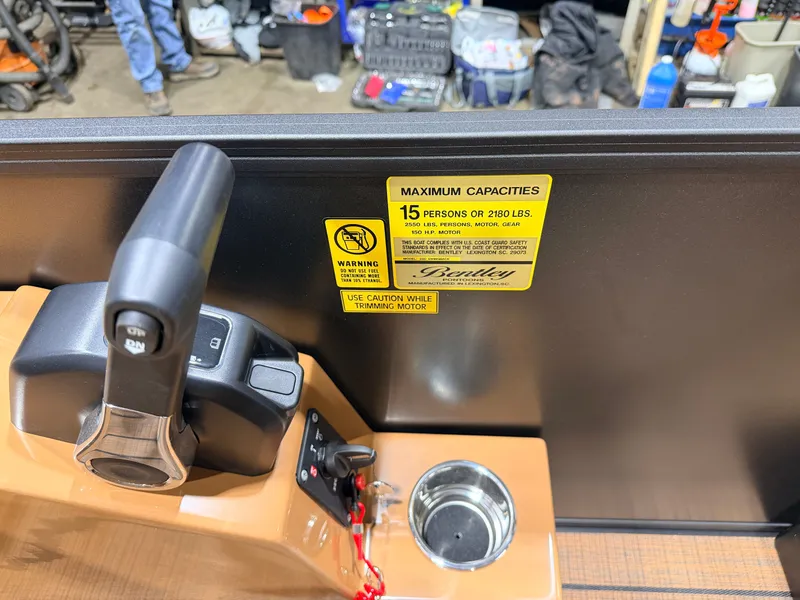 Slide: The Image of Bentley Pontoons Legacy 220 Swingback Pontoon $38995 2026 - 33