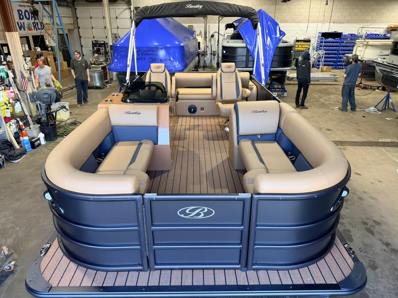 Slide: The Image of Bentley Pontoons Legacy 220 Swingback Pontoon $38995 2026 - 36