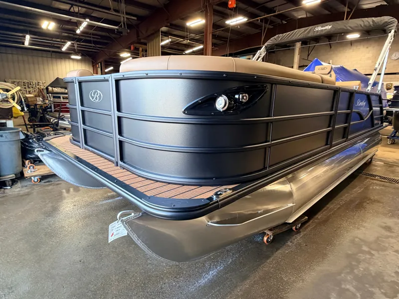 Slide: The Image of Bentley Pontoons Legacy 220 Swingback Pontoon $38995 2026 - 38