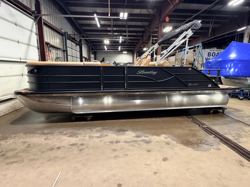 Slide: The Image of Bentley Pontoons Legacy 220 Swingback Pontoon $38995 2026 - 40