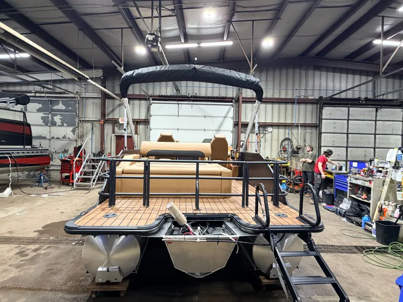 Slide: The Image of Bentley Pontoons Legacy 220 Swingback Pontoon $38995 2026 - 43